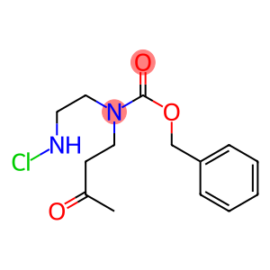 benzyl (2-(chloroaMino)ethyl)(3-oxobutyl)carbaMate