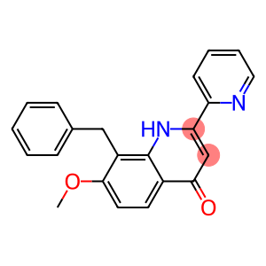 8-benzyl-7-Methoxy-2-(pyridin-2-yl)quinolin-4(1H)-one