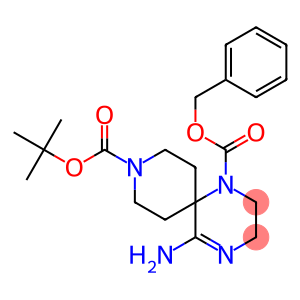 1-benzyl 9-tert-butyl 5-aMino-1,4,9-triazaspiro[5.5]undec-4-ene-1,9-dicarboxylate