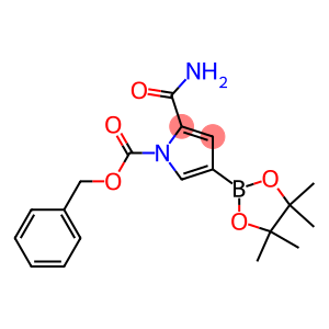 benzyl 2-carbaMoyl-4-(4,4,5,5-tetraMethyl-1,3,2-dioxaborolan-2-yl)-1H-pyrrole-1-carboxylate