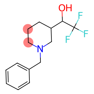 1-Benzyl-3-(1-hydroxy-2,2,2-trifluoroethyl)piperidine