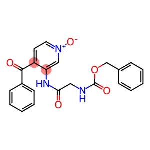 4-Benzoyl-3-[[[[(benzyloxy)carbonyl]amino]acetyl]amino]pyridine 1-oxide