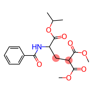 4-(Benzoylamino)-2-(methoxycarbonyl)pentanedioic acid 1-methyl 5-isopropyl ester