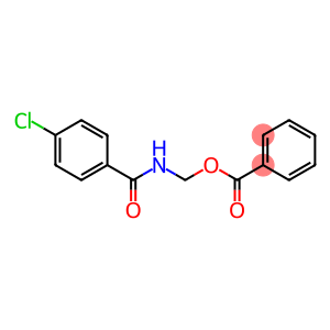 Benzoic acid [[4-chlorobenzoyl]amino]methyl ester