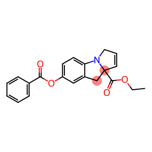 7-Benzoyloxy-3H-pyrrolo[1,2-a]indole-9a(9H)-carboxylic acid ethyl ester