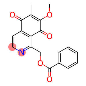 1-(Benzoyloxymethyl)-6-methyl-7-methoxyisoquinoline-5,8-dione