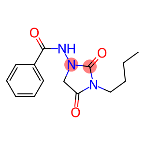 1-(Benzoylamino)-3-butylhydantoin