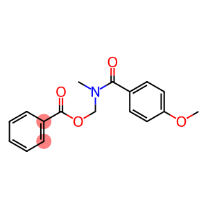 Benzoic acid [[4-methoxybenzoyl](methyl)amino]methyl ester