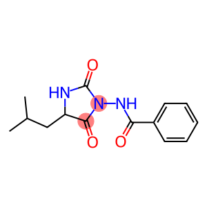 3-(Benzoylamino)-5-isobutylimidazolidine-2,4-dione