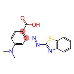 2-[(2-Benzothiazolyl)azo]-4-(dimethylamino)benzoic acid