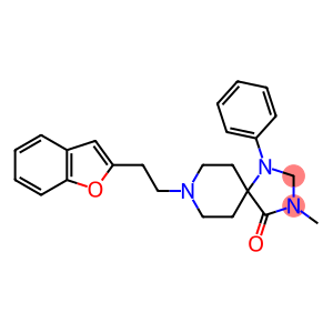 8-[2-(Benzofuran-2-yl)ethyl]-3-methyl-1-phenyl-1,3,8-triazaspiro[4.5]decan-4-one