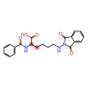 2-(Benzoylamino)-6-[(1,3-dioxo-2H-isoindol-2-yl)amino]hexanoic acid