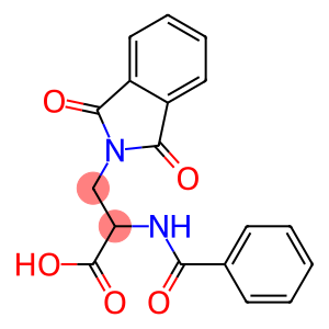 2-(Benzoylamino)-3-(1,3-dioxo-2H-isoindol-2-yl)propionic acid