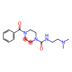 4-Benzoyl-N-(2-dimethylaminoethyl)piperazine-1-carboxamide