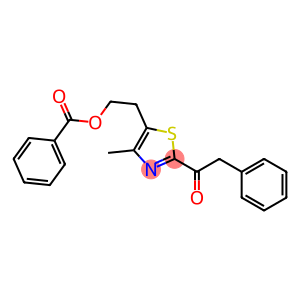 5-(2-Benzoyloxyethyl)-4-methyl-2-(phenylacetyl)thiazole