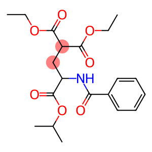 4-(Benzoylamino)-2-(ethoxycarbonyl)pentanedioic acid 1-ethyl 5-isopropyl ester