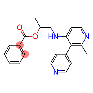 Benzoic acid 2-[(2-methyl-3,4'-bipyridin-6-yl)amino]-1-methylethyl ester