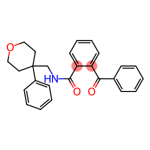 2-benzoyl-N-[(4-phenyltetrahydro-2H-pyran-4-yl)methyl]benzamide