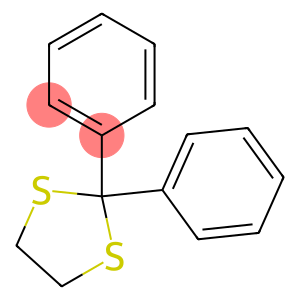 Benzophenone (ethane-1,2-diyl)dithioacetal