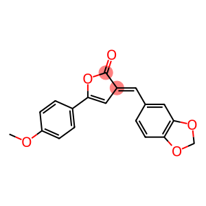 3-(1,3-benzodioxol-5-ylmethylene)-5-(4-methoxyphenyl)-2(3H)-furanone