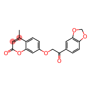 7-[2-(1,3-benzodioxol-5-yl)-2-oxoethoxy]-4-methyl-2H-chromen-2-one