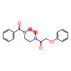 1-benzoyl-4-(phenoxyacetyl)piperazine