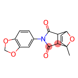 4-(1,3-benzodioxol-5-yl)-1-methyl-10-oxa-4-azatricyclo[5.2.1.0~2,6~]dec-8-ene-3,5-dione