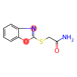 2-(1,3-benzoxazol-2-ylsulfanyl)acetamide