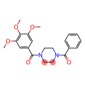 1-benzoyl-4-(3,4,5-trimethoxybenzoyl)piperazine