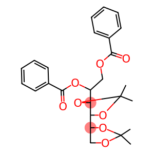 2-(benzoyloxy)-1-(2,2,2',2'-tetramethyl-4',5-bis(1,3-dioxolane)-4-yl)ethyl benzoate