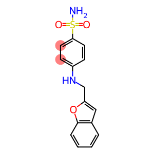 4-[(1-benzofuran-2-ylmethyl)amino]benzene-1-sulfonamide