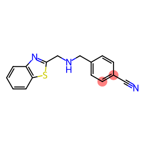 4-{[(1,3-benzothiazol-2-ylmethyl)amino]methyl}benzonitrile