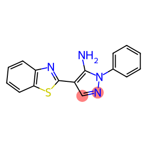 4-(1,3-benzothiazol-2-yl)-1-phenyl-1H-pyrazol-5-amine