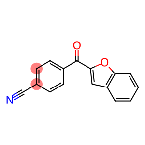 4-(1-benzofuran-2-ylcarbonyl)benzonitrile