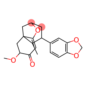 4-(1,3-BENZODIOXOL-5-YL)-7-METHOXY-5-METHYL-2,3,4,5,6,7-HEXAHYDRO-2,5A-METHANO-1-BENZOXEPIN-8-ONE