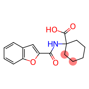 1-[(1-benzofuran-2-ylcarbonyl)amino]cyclohexanecarboxylic acid