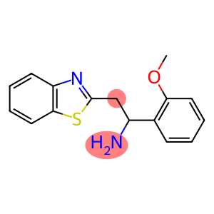 2-(1,3-benzothiazol-2-yl)-1-(2-methoxyphenyl)ethan-1-amine