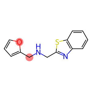 (1,3-benzothiazol-2-ylmethyl)(furan-2-ylmethyl)amine