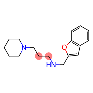 (1-benzofuran-2-ylmethyl)[3-(piperidin-1-yl)propyl]amine