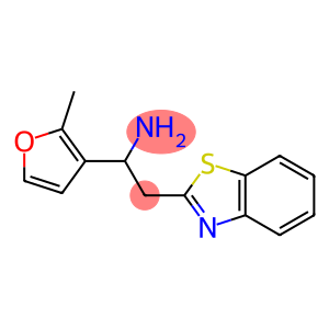 2-(1,3-benzothiazol-2-yl)-1-(2-methylfuran-3-yl)ethan-1-amine