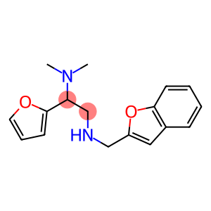 (1-benzofuran-2-ylmethyl)[2-(dimethylamino)-2-(furan-2-yl)ethyl]amine