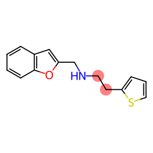 (1-benzofuran-2-ylmethyl)[2-(thiophen-2-yl)ethyl]amine