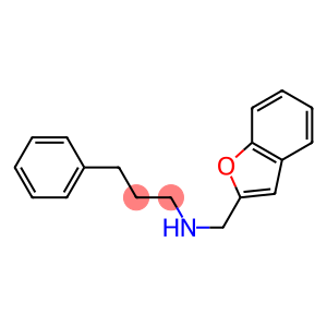 (1-benzofuran-2-ylmethyl)(3-phenylpropyl)amine