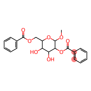 6-[(benzoyloxy)methyl]-4,5-dihydroxy-2-methoxytetrahydro-2H-pyran-3-yl benzoate