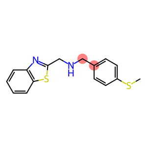 (1,3-benzothiazol-2-ylmethyl)({[4-(methylsulfanyl)phenyl]methyl})amine