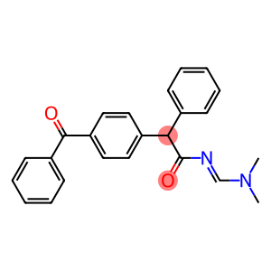 2-(4-benzoylphenyl)-N-[(dimethylamino)methylene]-2-phenylacetamide