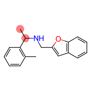 (1-benzofuran-2-ylmethyl)[1-(2-methylphenyl)ethyl]amine