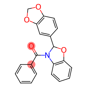 [2-(1,3-benzodioxol-5-yl)-2,3-dihydro-1,3-benzoxazol-3-yl](phenyl)methanone
