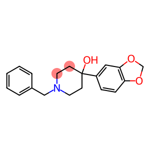 4-BENZO[1,3]DIOXOL-5-YL-1-BENZYL-PIPERIDIN-4-OL