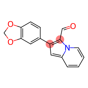 2-BENZO[1,3]DIOXOL-5-YL-INDOLIZINE-3-CARBALDEHYDE